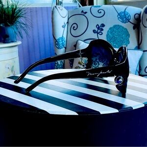 MARC JACOBS SUNGLASSES with BLUE GEM DETAIL